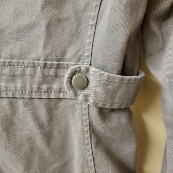 Loft Gray Utility Jacket XXSP - Picture 5 of 8